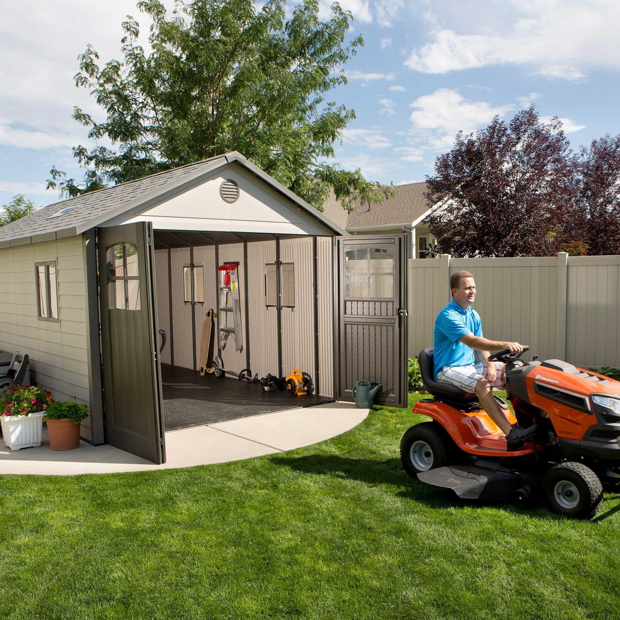 Lifetime 11' x 21' Outdoor Storage Shed - TSC.ca