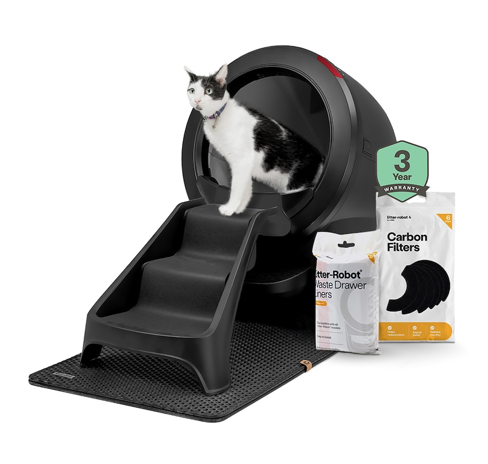 Image 735812_BLK.jpg, Product 735-812 / Price $1,374.99, Whisker Litter-Robot® 4 Value Bundle from Whisker on TSC.ca's Home & Garden department