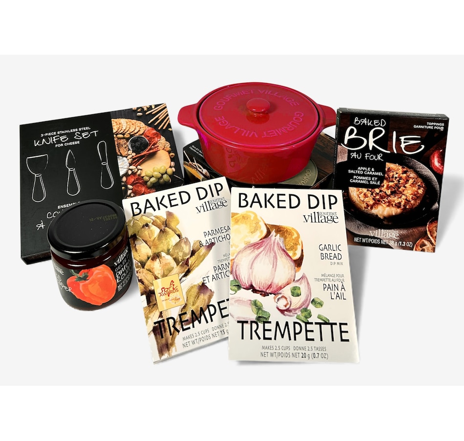 Image 735837.jpg, Product 735-837 / Price $49.99, Gourmet du Village Cheese and Dipping Decadence from Gourmet du village on TSC.ca's Kitchen department