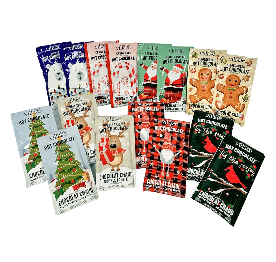 Image 735840.jpg, Product 735-840 / Price $21.99, Gourmet du Village Mini Festive Hot Chocolate Bundle from Gourmet du village on TSC.ca's Kitchen department