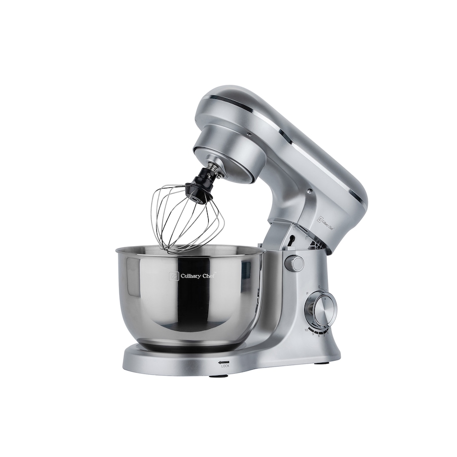 Image 735886_ALTMORE2.jpg, Product 735-886 / Price $119.99, Culinary Chef 4.5-litre 8-Speed Stand Mixer (silver) from Culinary Chef on TSC.ca's Kitchen department