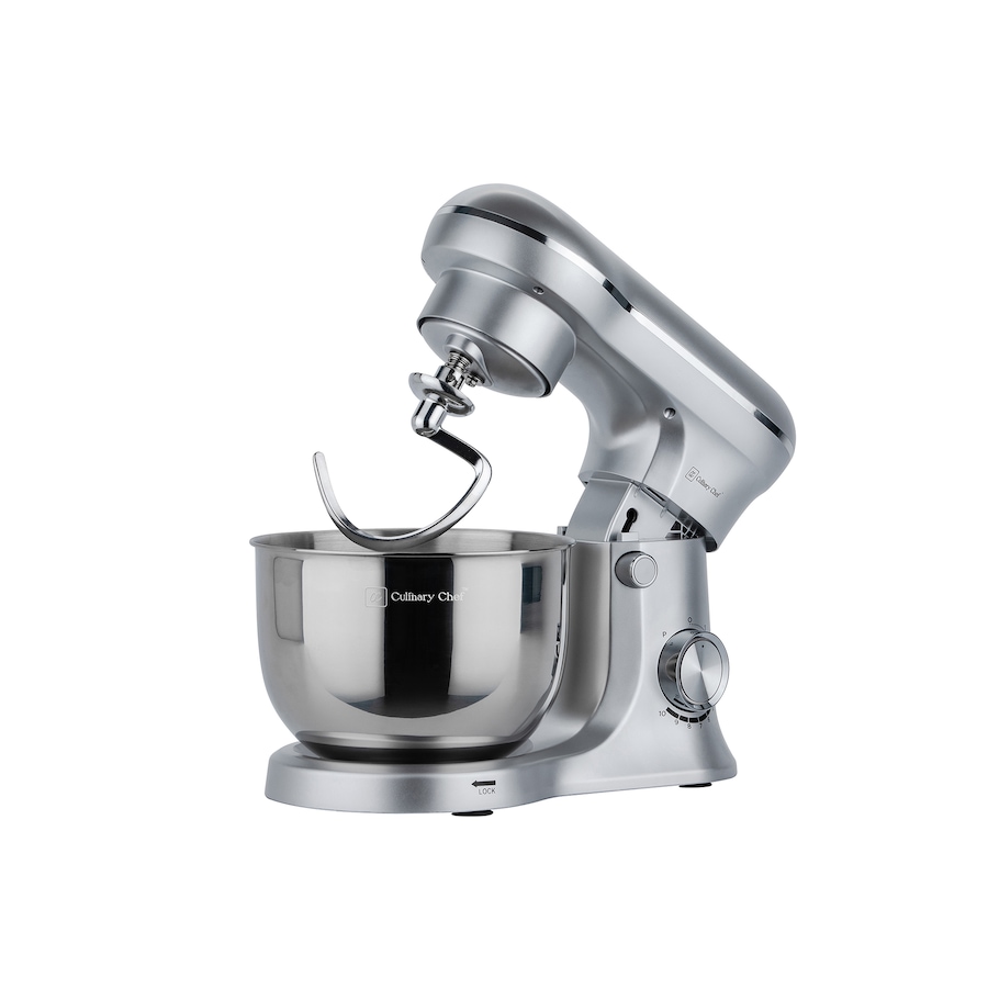 Image 735886_ALTMORE3.jpg, Product 735-886 / Price $119.99, Culinary Chef 4.5-litre 8-Speed Stand Mixer (silver) from Culinary Chef on TSC.ca's Kitchen department