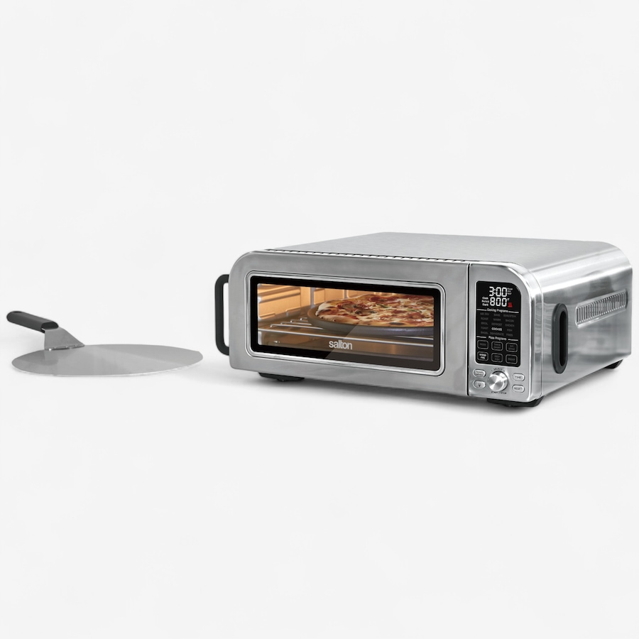 Image 735916.jpg, Product 735-916 / Price $499.99, Salton Pizzadesso Pro 15-in-1 Pizza Oven, Air Fry and Toaster  from Salton on TSC.ca's Kitchen department