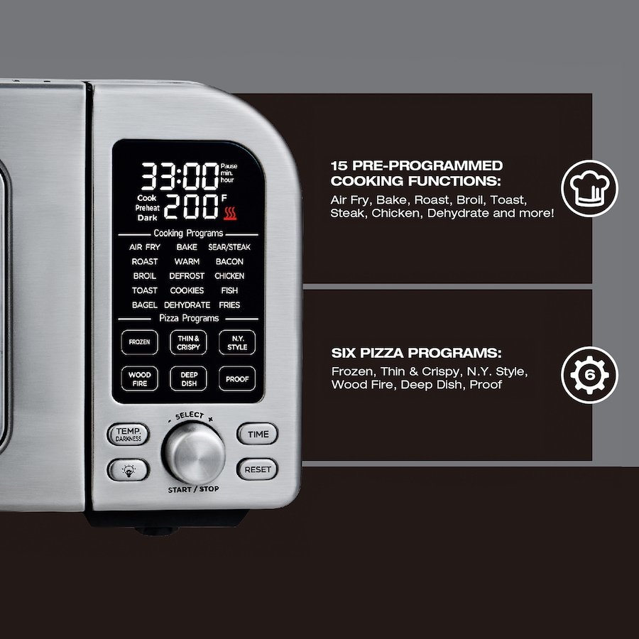 Image 735916_ALTMORE19.jpg, Product 735-916 / Price $499.99, Salton Pizzadesso Pro 15-in-1 Pizza Oven, Air Fry and Toaster  from Salton on TSC.ca's Kitchen department