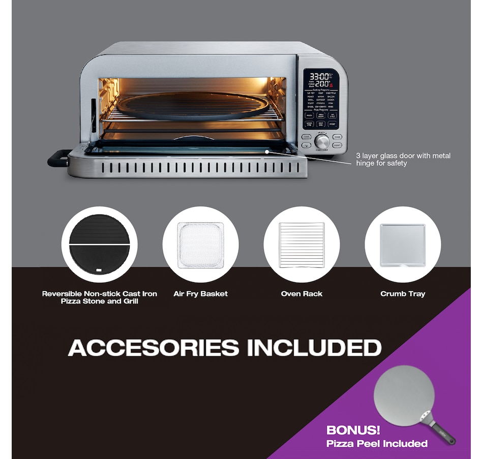 Image 735916_ALTMORE21.jpg, Product 735-916 / Price $399.99, Salton Pizzadesso+ Professional Pizza Oven from Salton on TSC.ca's Kitchen department