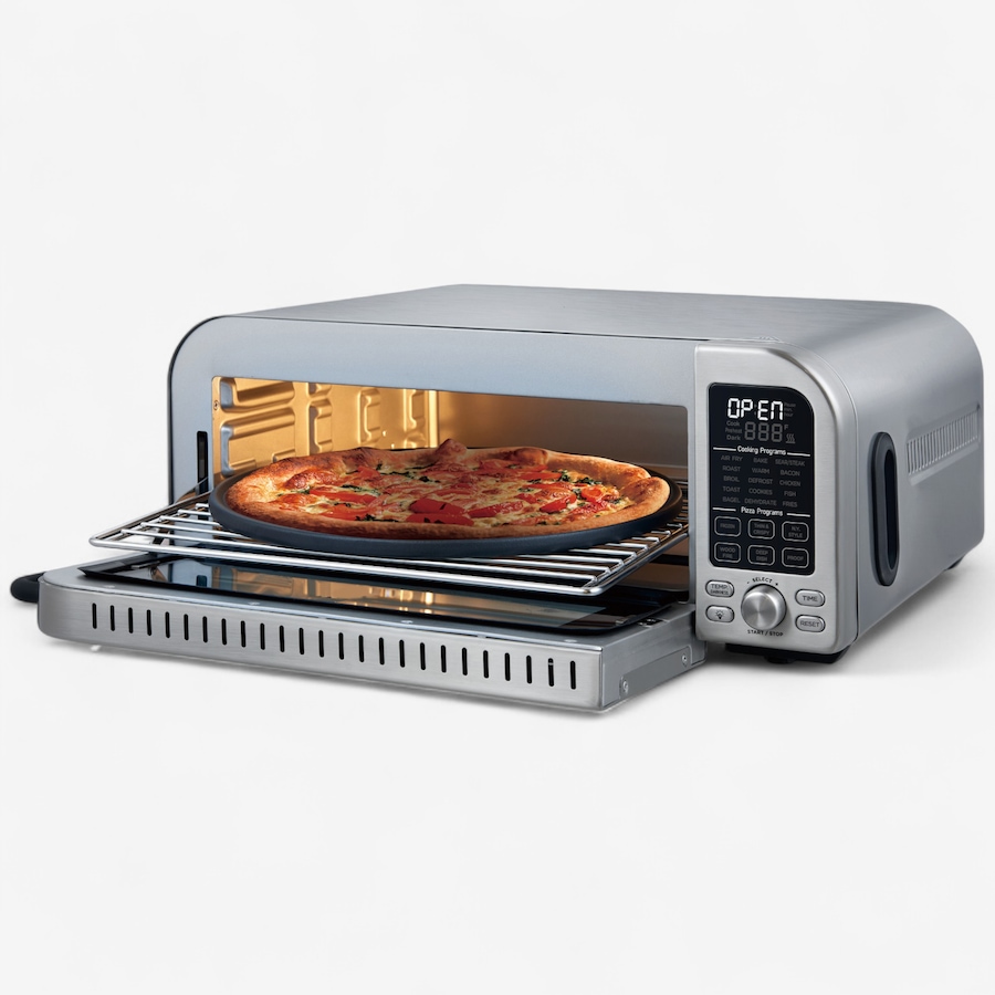 Image 735916_ALTMORE3.jpg, Product 735-916 / Price $499.99, Salton Pizzadesso Pro 15-in-1 Pizza Oven, Air Fry and Toaster  from Salton on TSC.ca's Kitchen department