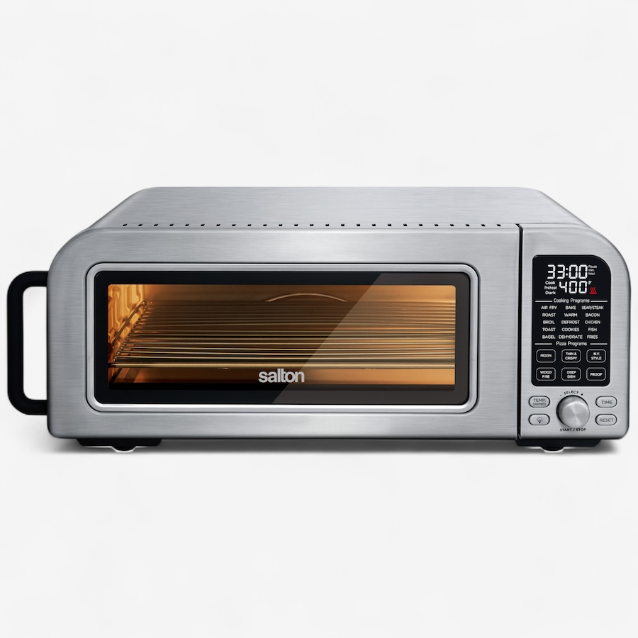 Image 735916_ALTMORE7.jpg, Product 735-916 / Price $499.99, Salton Pizzadesso Pro 15-in-1 Pizza Oven, Air Fry and Toaster  from Salton on TSC.ca's Kitchen department