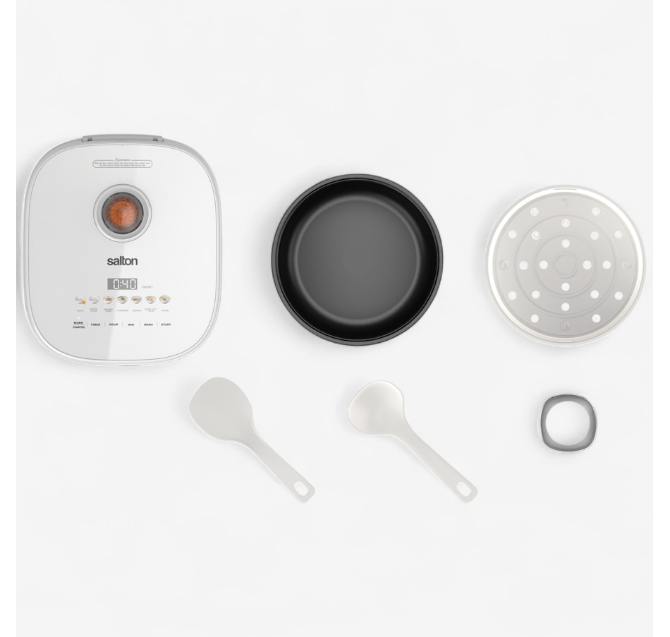Image 735919_ALTMORE4.jpg, Product 735-919 / Price $139.99, Salton Multifunction Micom Rice Cooker (20-Cup) from Salton on TSC.ca's Kitchen department