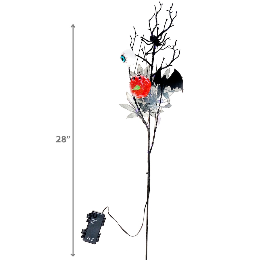Image 735934_ALTMORE2.jpg, Product 735-934 / Price $29.99, IH Casa Décor 28" LED Branch with Creepy Creatures (20 lights) from IH Casa Decor on TSC.ca's Home & Garden department