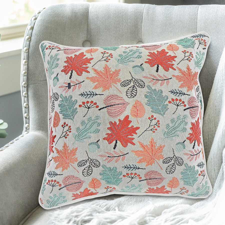 Image 735956_ALTMORE1.jpg, Product 735-956 / Price $49.99, IH Casa Décor Tapestry Cushion (falling leaves, 18" x 18", set of 2) from IH Casa Decor on TSC.ca's Home & Garden department
