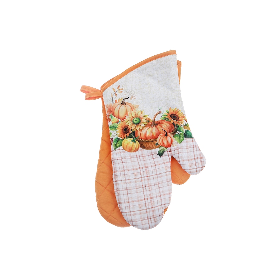 Image 735969.jpg, Product 735-969 / Price $24.99, IH Casa Décor 14" Oven Mitts (pumpkin, set of 2) from IH Casa Decor on TSC.ca's Kitchen department