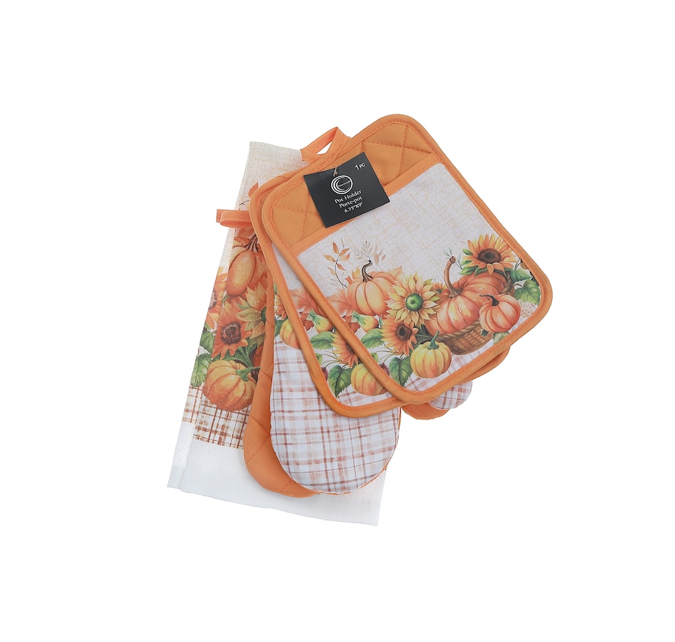 Image 735972.jpg, Product 735-972 / Price $19.99, IH Casa Décor 5-Piece Kitchen Set (pumpkin) from IH Casa Decor on TSC.ca's Kitchen department