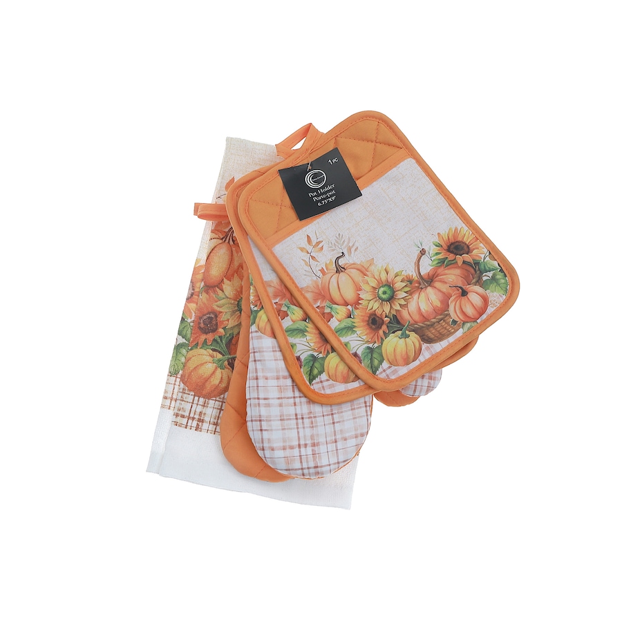 Image 735972.jpg, Product 735-972 / Price $19.99, IH Casa Décor 5-Piece Kitchen Set (pumpkin) from IH Casa Decor on TSC.ca's Kitchen department
