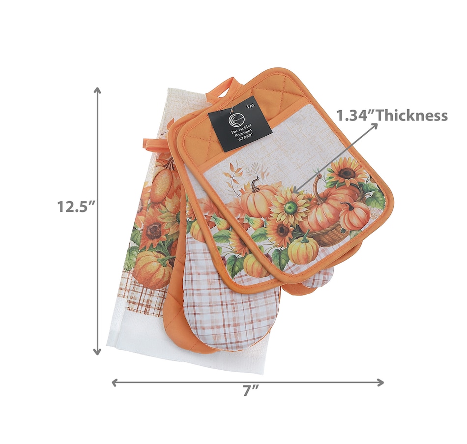 Image 735972_ALTMORE2.jpg, Product 735-972 / Price $19.99, IH Casa Décor 5-Piece Kitchen Set (pumpkin) from IH Casa Decor on TSC.ca's Kitchen department