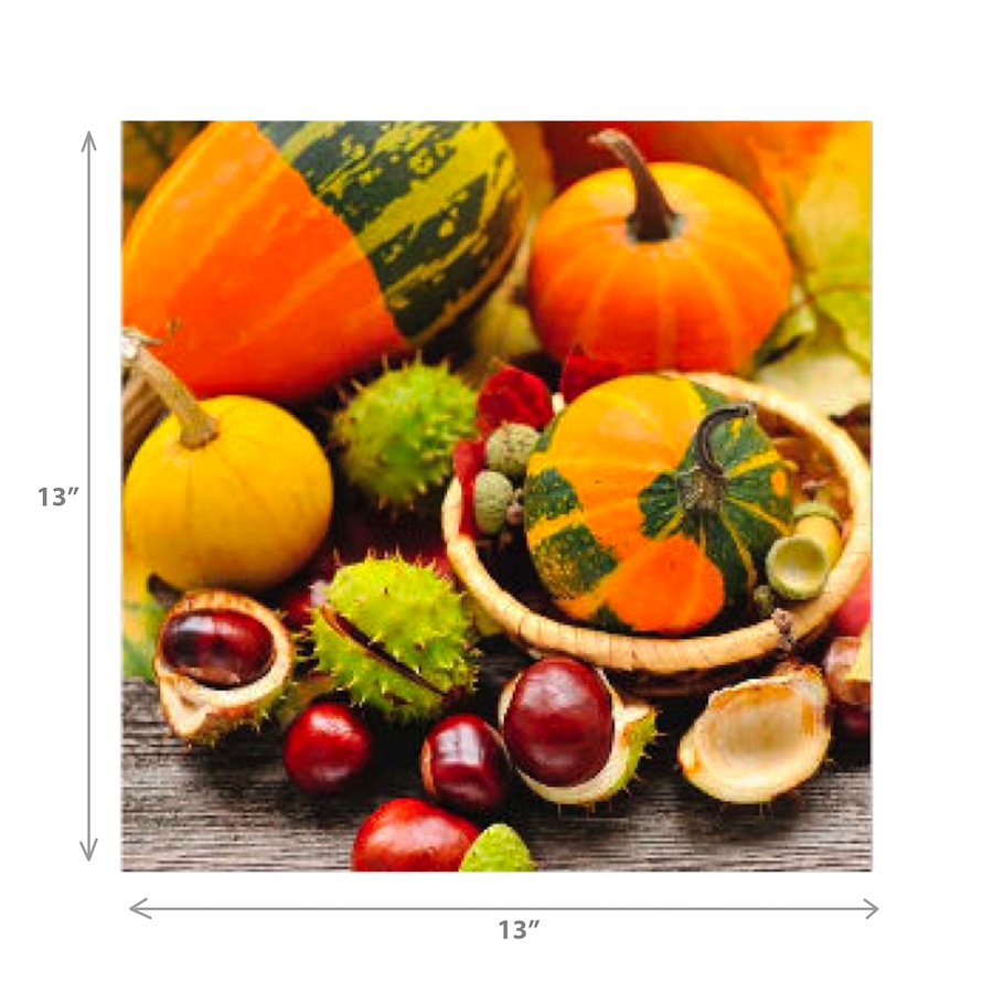 Image 735978_ALTMORE3.jpg, Product 735-978 / Price $34.99, IH Casa Décor Luncheon 3-Ply Napkins (pumpkins and chestnuts, 20-pack) from IH Casa Decor on TSC.ca's Kitchen department