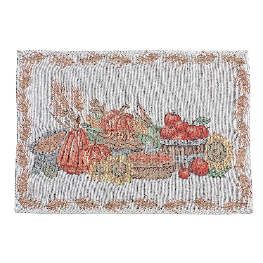 Image 735985.jpg, Product 735-985 / Price $89.99, IH Casa Décor Tapestry Placemat (fresh baked pies, 13" x 18", set of 12) from IH Casa Decor on TSC.ca's Home & Garden department