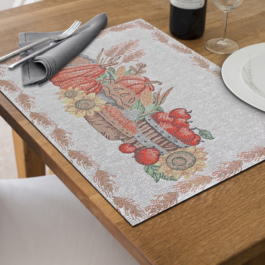 Image 735985_ALTMORE1.jpg, Product 735-985 / Price $89.99, IH Casa Décor Tapestry Placemat (fresh baked pies, 13" x 18", set of 12) from IH Casa Decor on TSC.ca's Home & Garden department