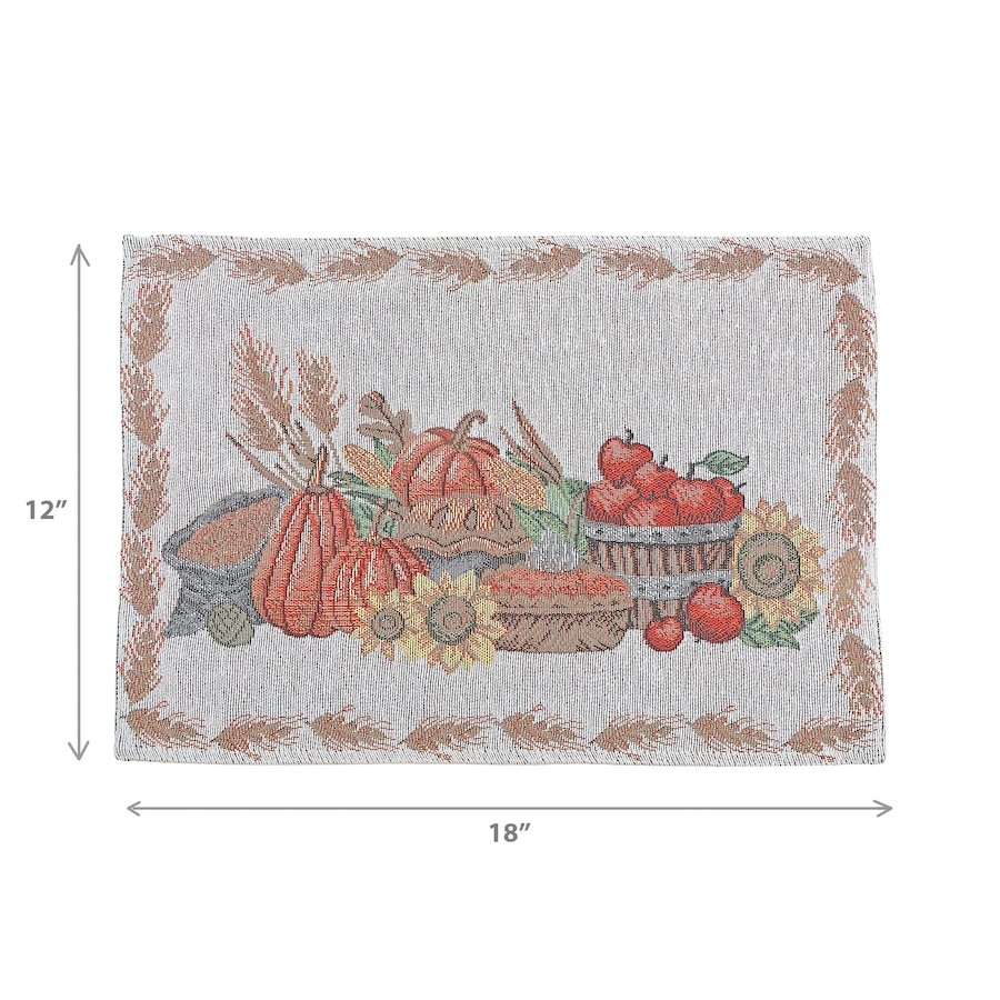 Image 735985_ALTMORE3.jpg, Product 735-985 / Price $89.99, IH Casa Décor Tapestry Placemat (fresh baked pies, 13" x 18", set of 12) from IH Casa Decor on TSC.ca's Home & Garden department