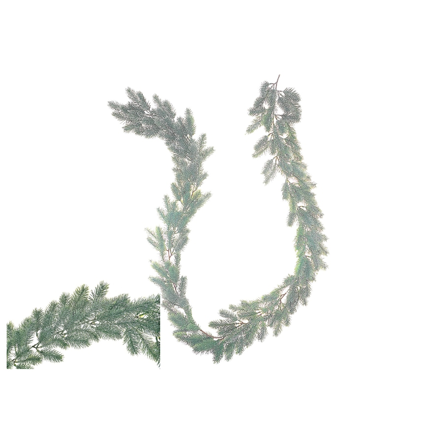 Image 736018.jpg, Product 736-018 / Price $44.99, IH Casa Décor Pine Garland (silver glitter) from IH Casa Decor on TSC.ca's Home & Garden department