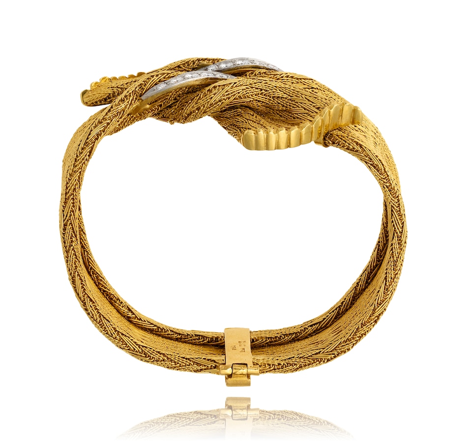 Jewellery - Bracelets - Estate Originals Custom Made 18K Yellow and ...