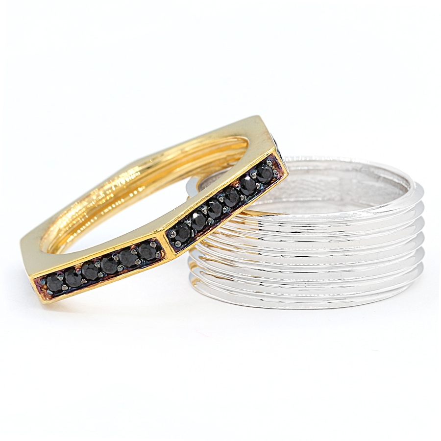 Image 736125_ALTMORE1.jpg, Product 736-125 / Price $199.99, Gems en Vogue Palladium Silver Black Spinel Men's Spin Ring from Gems En Vogue on TSC.ca's Jewellery department