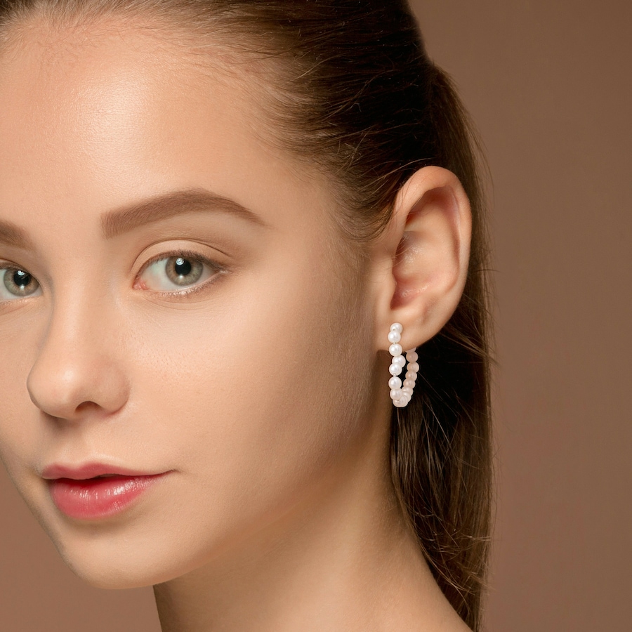 Image 736146_ALTMORE3.jpg, Product 736-146 / Price $229.99, Amour Pearls 4.5-5mm Freshwater Cultured Pearl Fashion Post Earring from Amour Pearls on TSC.ca's Jewellery department