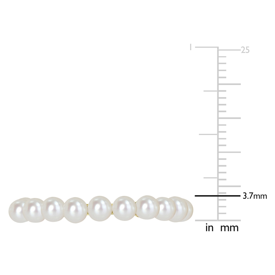 Image 736147_ALTMORE4.jpg, Product 736-147 / Price $699.99, Amour Pearls 14K Yellow Gold 3-3.5mm Freshwater Cultured Pearl Single Row Ring from Amour Pearls on TSC.ca's Jewellery department