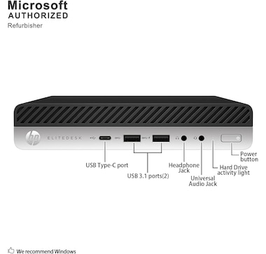 HP EliteDesk 800 G5 Tiny Desktop (refurbished)