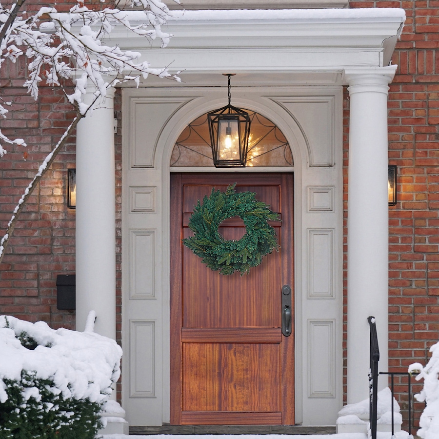 Image 736173_ALTMORE1.jpg, Product 736-173 / Price $54.99, Evergreen Christmas Mixed Tip Wreath 180 Tips (L) from IH Casa Decor on TSC.ca's Home & Garden department