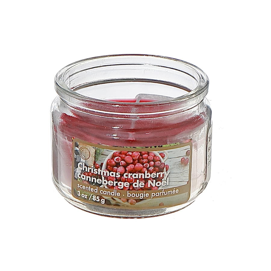 Image 736205.jpg, Product 736-205 / Price $24.99, IH Casa Décor 3-oz Scented Jar Candle (Christmas cranberry, set of 6) from IH Casa Decor on TSC.ca's Home & Garden department