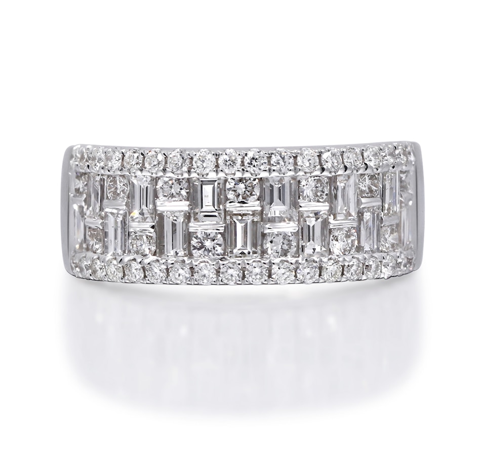 Image 736540.jpg, Product 736-540 / Price $3,599.99, 14K White Gold Diamond Band from Diamond Show on TSC.ca's Jewellery department