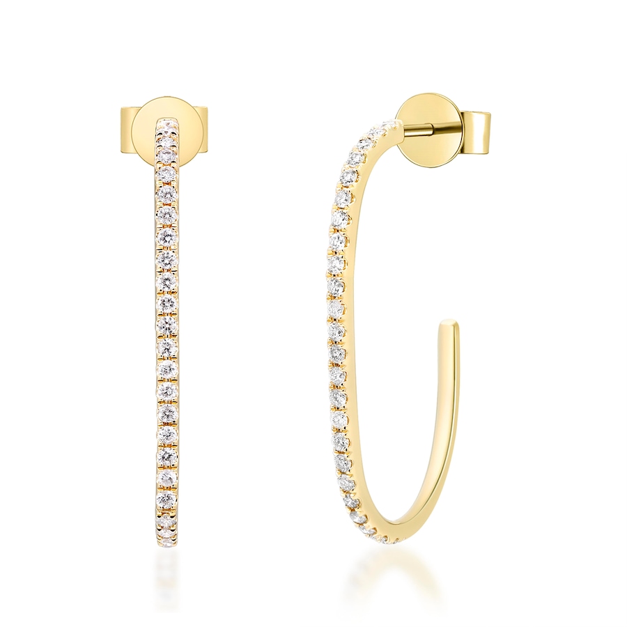 Image 736547_ALTMORE1.jpg, Product 736-547 / Price $1,349.99, 14K Yellow Gold Diamond Earrings from Diamond Show on TSC.ca's Jewellery department
