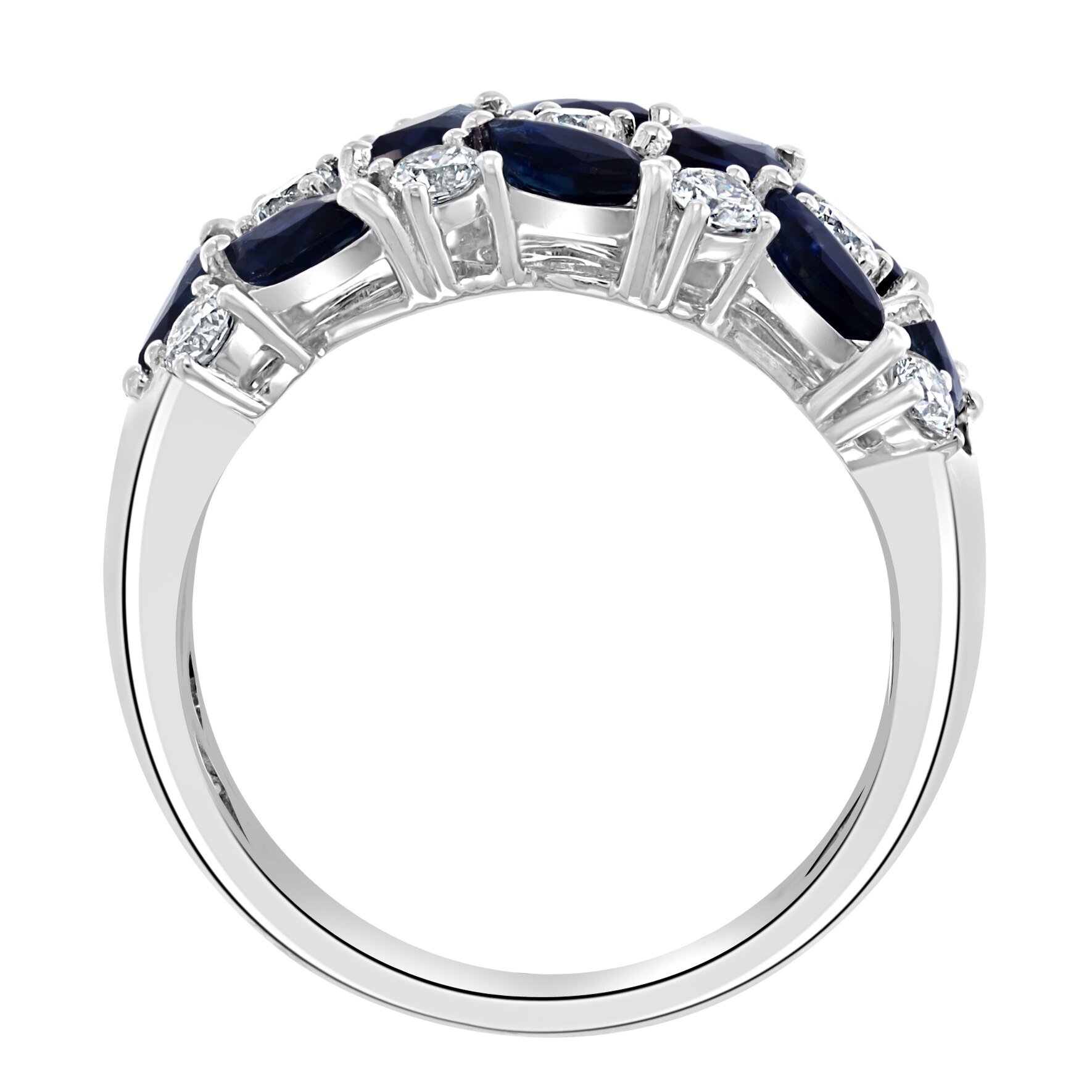 Effy sapphire hot sale diamond ring