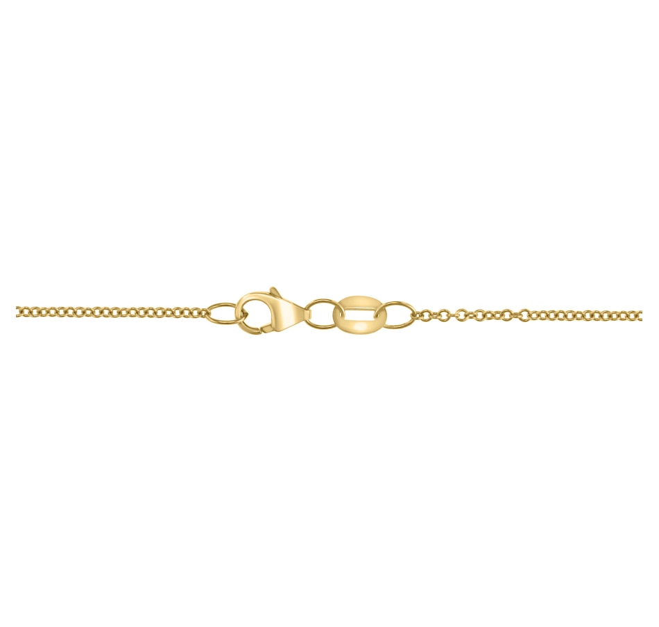 Image 736609_ALTMORE1.jpg, Product 736-609 / Price $2,899.99, EFFY Jewellery 14K Yellow Gold Sapphire and Diamond Pendant with Chain from Effy Jewellery on TSC.ca's Jewellery department