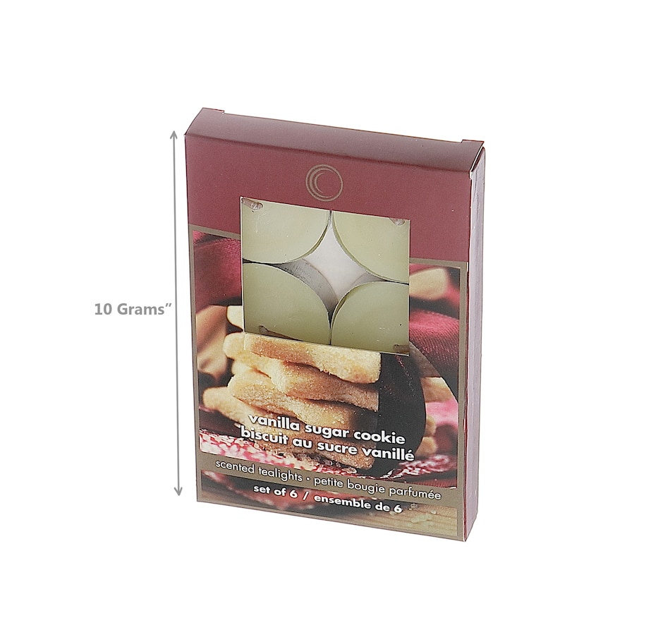 Image 736658_ALTMORE2.jpg, Product 736-658 / Price $24.99, IH Casa Décor Metal Cup Scented Tealights (vanilla sugar cookie, set of 6) from IH Casa Decor on TSC.ca's Home & Garden department