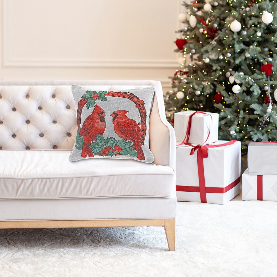 Image 736701_ALTMORE1.jpg, Product 736-701 / Price $49.99, IH Casa Décor Tapestry Cushion (double cardinal, 18" x 18", set of 2) from IH Casa Decor on TSC.ca's Home & Garden department