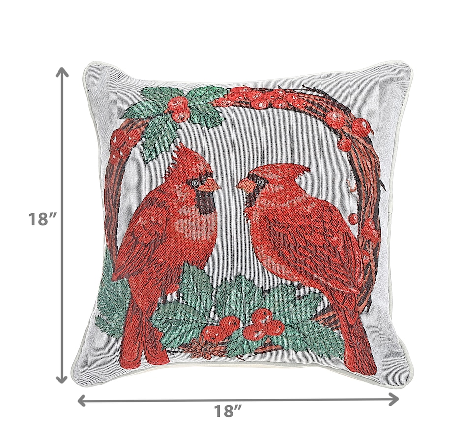 Image 736701_ALTMORE3.jpg, Product 736-701 / Price $49.99, IH Casa Décor Tapestry Cushion (double cardinal, 18" x 18", set of 2) from IH Casa Decor on TSC.ca's Home & Garden department