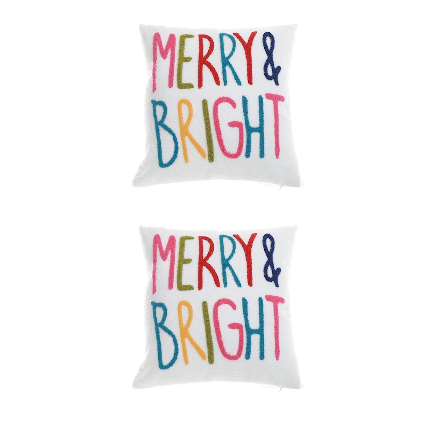 Image 736710_ALTMORE2.jpg, Product 736-710 / Price $64.99, IH Casa Décor Polyester Embroidered Cushion (Merry & Bright, 380G filler, set of 2) from IH Casa Decor on TSC.ca's Home & Garden department