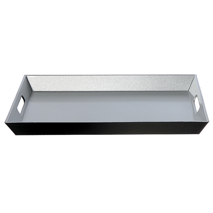 Image 736723.jpg, Product 736-723 / Price $19.99, IH Casa Décor Rectangular Serving Tray with Handle (silver) from IH Casa Decor on TSC.ca's Kitchen department