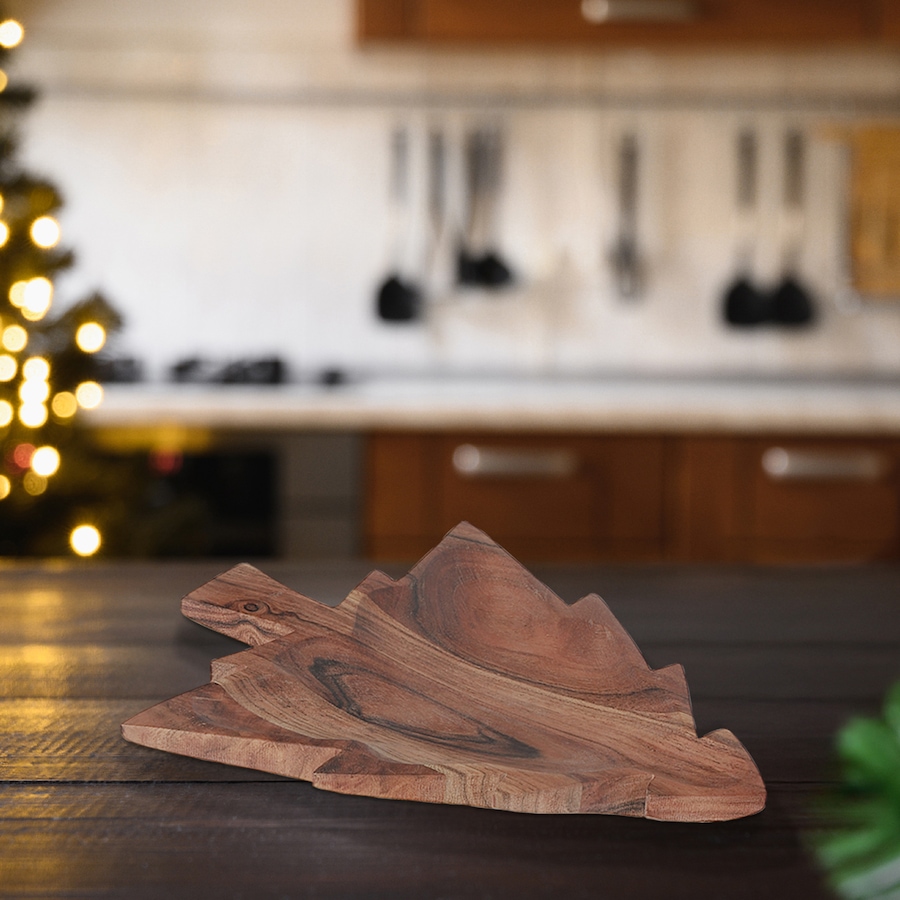 Image 736737_ALTMORE1.jpg, Product 736-737 / Price $59.99, IH Casa Décor Acacia Oiled Wooden Xmas Tree Dish from IH Casa Decor on TSC.ca's Kitchen department