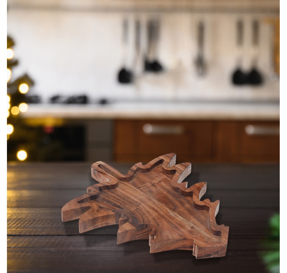 Image 736738_ALTMORE1.jpg, Product 736-738 / Price $59.99, IH Casa Décor Acacia Oiled Wooden Xmas Tree Serving Board from IH Casa Decor on TSC.ca's Kitchen department