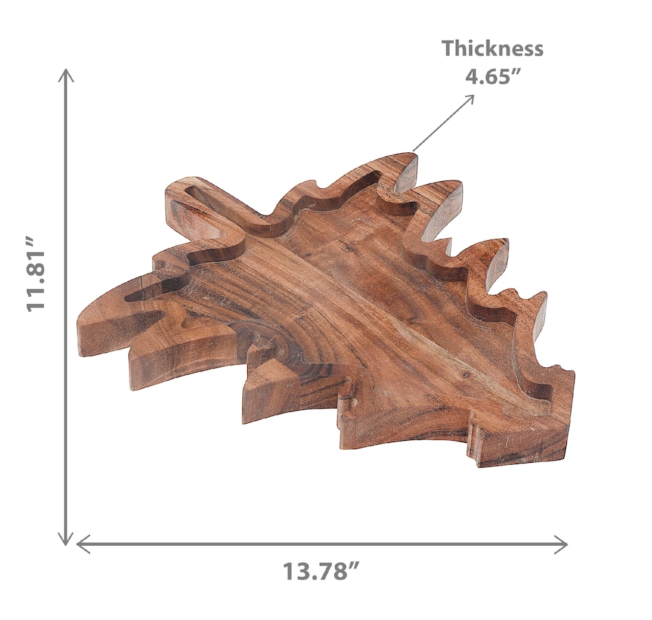 Image 736738_ALTMORE2.jpg, Product 736-738 / Price $59.99, IH Casa Décor Acacia Oiled Wooden Xmas Tree Serving Board from IH Casa Decor on TSC.ca's Kitchen department