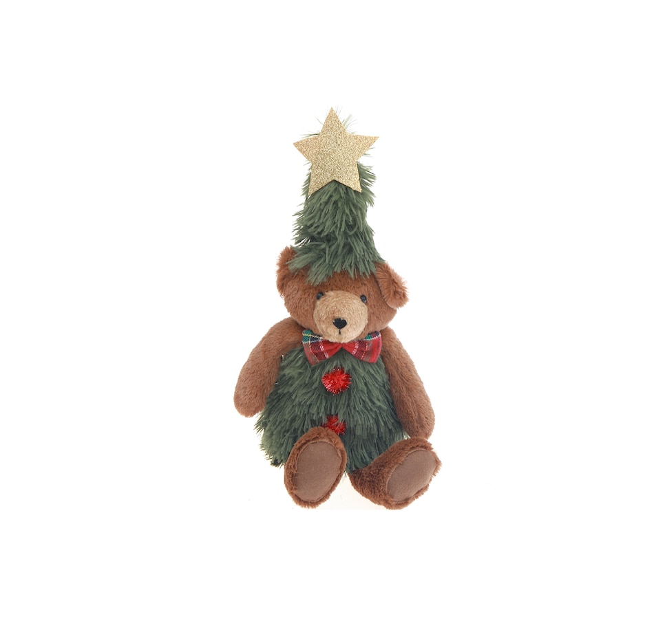 Image 736764.jpg, Product 736-764 / Price $39.99, IH Casa Décor Nicholas The Teddy Bear Plush Sitter (13.6") from IH Casa Decor on TSC.ca's Toys & Hobbies department