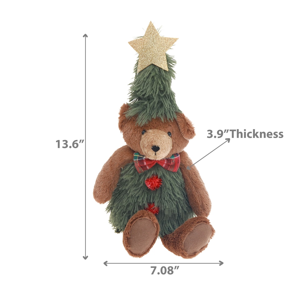 Image 736764_ALTMORE2.jpg, Product 736-764 / Price $39.99, IH Casa Décor Nicholas The Teddy Bear Plush Sitter (13.6") from IH Casa Decor on TSC.ca's Toys & Hobbies department