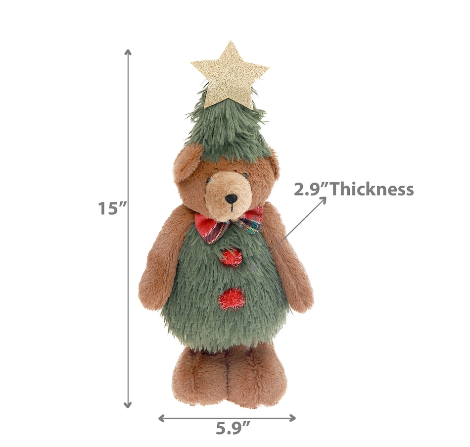 Image 736766_ALTMORE2.jpg, Product 736-766 / Price $39.99, IH Casa Décor Nicholas The Teddy Bear Plush Sitter (18.5") from IH Casa Decor on TSC.ca's Toys & Hobbies department