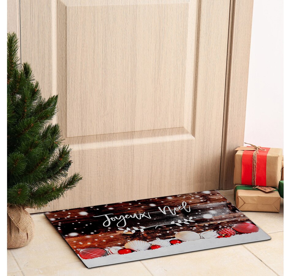 Image 736769_ALTMORE1.jpg, Product 736-769 / Price $19.99, IH Casa Décor Printed Rubber Mat (Joyeux Noel) from IH Casa Decor on TSC.ca's Home & Garden department