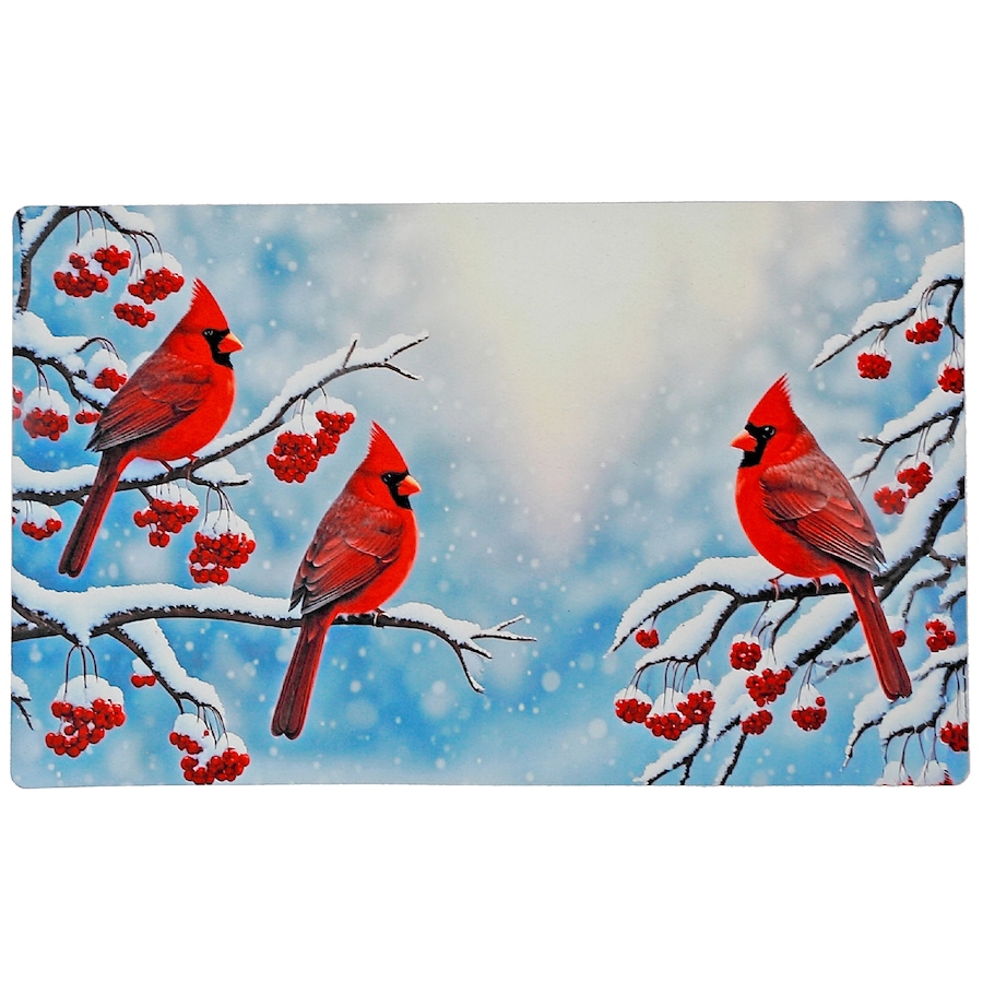 Image 736772.jpg, Product 736-772 / Price $19.99, IH Casa Décor Printed Rubber Mat (triple cardinal) from IH Casa Decor on TSC.ca's Home & Garden department