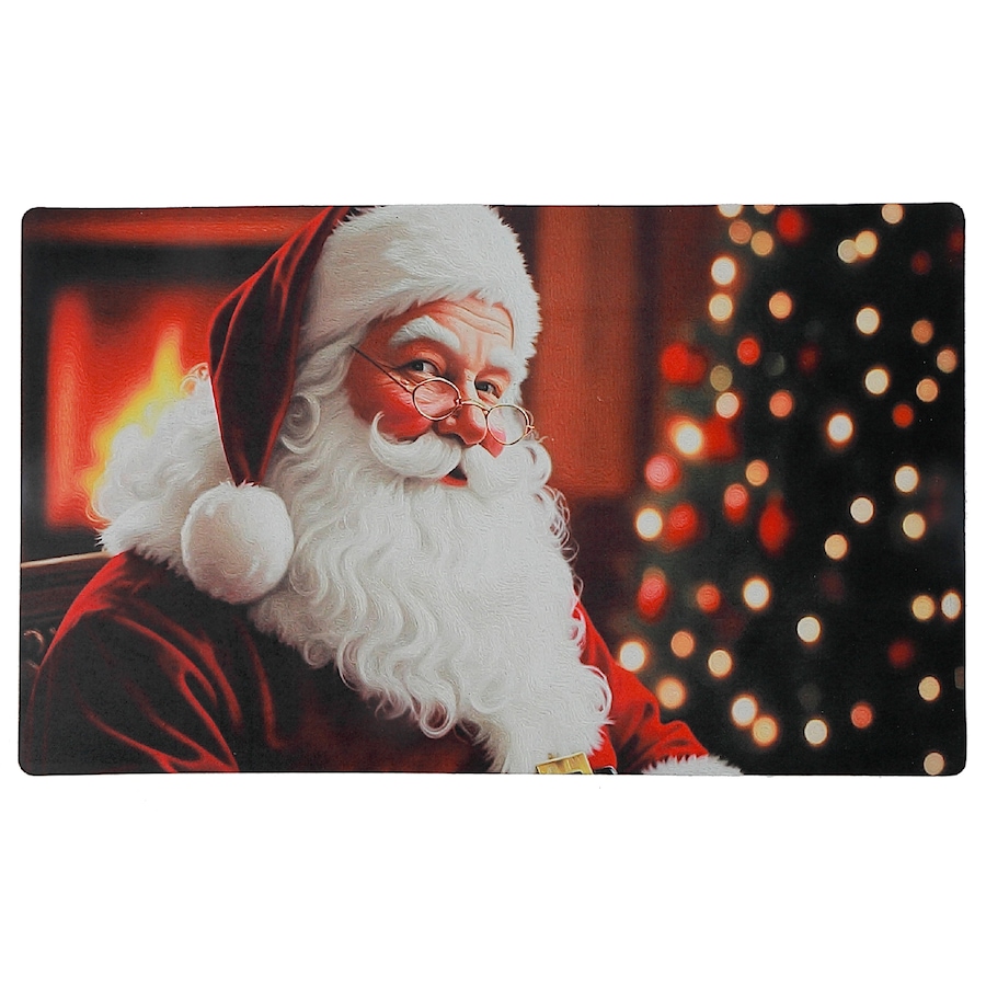 Image 736774.jpg, Product 736-774 / Price $19.99, IH Casa Décor Printed Rubber Mat (Santa) from IH Casa Decor on TSC.ca's Home & Garden department