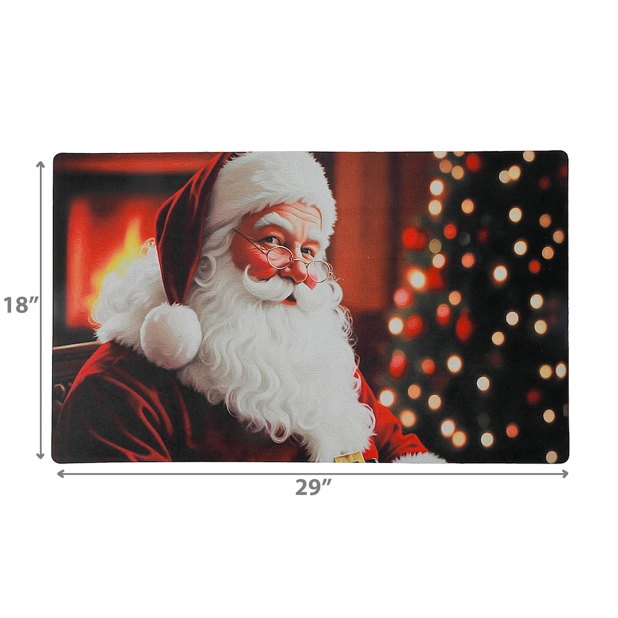 Image 736774_ALTMORE2.jpg, Product 736-774 / Price $19.99, IH Casa Décor Printed Rubber Mat (Santa) from IH Casa Decor on TSC.ca's Home & Garden department