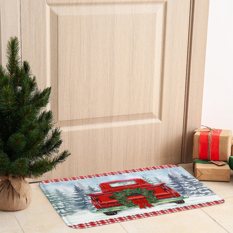 Image 736775_ALTMORE1.jpg, Product 736-775 / Price $29.99, Memory Foam Digital Print Mat (Red Truck) from IH Casa Decor on TSC.ca's Home & Garden department
